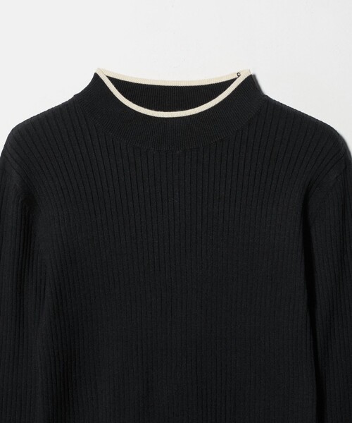A DAY IN THE LIFE UNITED ARROWS(アデイインザライフユナイテッドアローズ)の「リブ バイカラー ハイネックニット ‐ウォッシャブル‐ <A DAY IN THE LIFE>(ニット/セーター・レディース・ライトグレー/ベージュ/ケリーグリーン/オフホワイト/ブラック・FREE)」の21枚目の写真