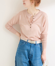 B.C STOCK | 《追加》【WEB限定】手洗い可 / シアーニットヘンリープルオーバー(ニット/セーター)