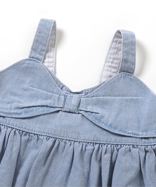 BREEZE（ブリーズ）の「デニムビスチェ・ベスト（ベスト・キッズ・ブルー/サックスブルー・140/130/120/110/80/90/100）」の3枚目の写真