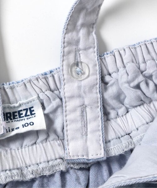 BREEZE（ブリーズ）の「デニムビスチェ・ベスト（ベスト・キッズ・ブルー/サックスブルー・140/130/120/110/80/90/100）」の7枚目の写真