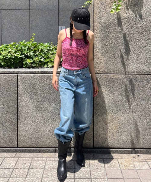 Oriens JOURNAL STANDARD(オリエンス ジャーナルスタンダード)の「《追加》ワイドベーシックデニム(デニムパンツ・レディース・ブルー系その他/ブラック・36/38)」の15枚目の写真