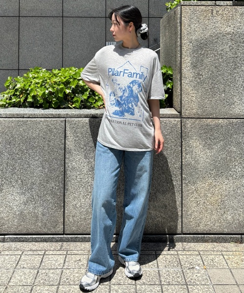 Oriens JOURNAL STANDARD(オリエンス ジャーナルスタンダード)の「《追加》ワイドベーシックデニム(デニムパンツ・レディース・ブルー系その他/ブラック・36/38)」の18枚目の写真