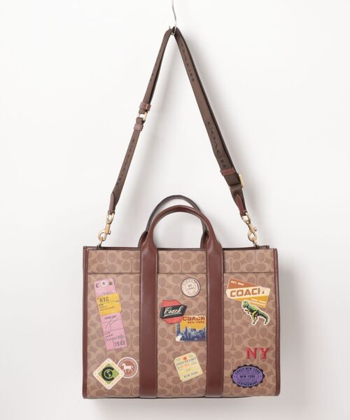 セール】ウェスリー トート・シグネチャー キャンバス・パッチ（トート