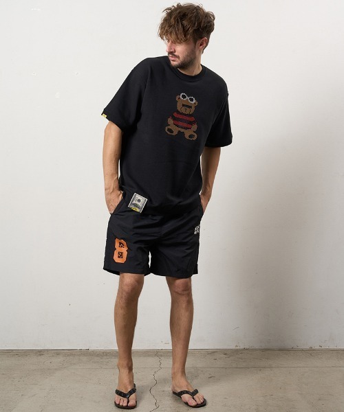 STUD MUFFIN(スタッドマフィン)の「mt10073-8ozフレンチテリー カートベアシークイン SSシャツ プルオーバー Tシャツ(614-02872)(Tシャツ/カットソー・メンズ・ミント/ブラック/アッシュ・2/3/4)」の19枚目の写真