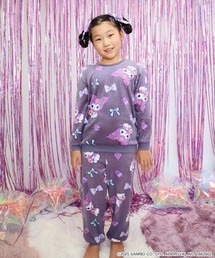 aimerfeel（エメフィール）の「クロミ ストレッチ ソフトボア 長袖 キッズ 上下セット（ルームウェア/パジャマ）」