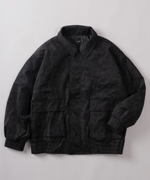 SlashDate（スラッシュデイト）の「【85】ヴィンテージライク PUレザー A-2タイプ フライトジャケット（ブルゾン）」