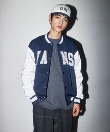 VANS（バンズ）の「VANS ヴァンズ M Cotton Stadium Jacket アウター 125K1091300 NAVY（その他アウター）」