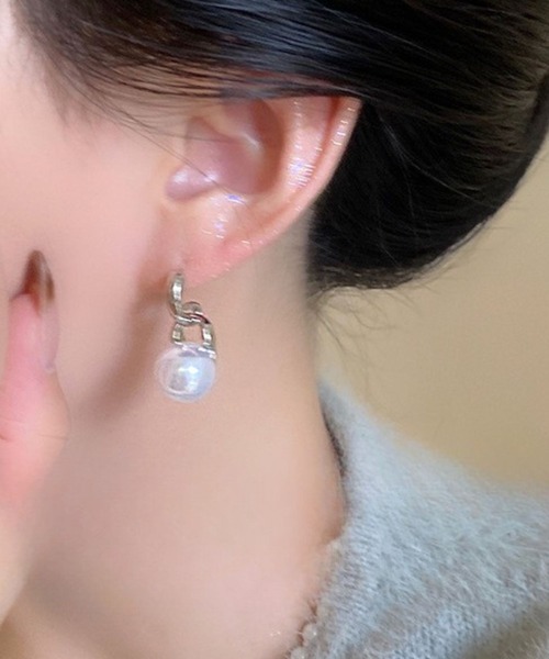 セール】YU-KA:スウィングパールピアス swing Pearl pierce（ピアス