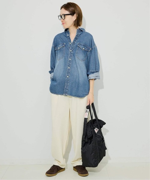 とびーてす。 新品 スローブイエナ　デニムシャツ WEB限定/追加3》LE DENIM BDUデニムシャツ（シャツ/ブラウス）｜SLOBE