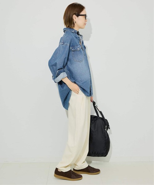 WEB限定/追加3》LE DENIM BDUデニムシャツ（シャツ/ブラウス）｜SLOBE