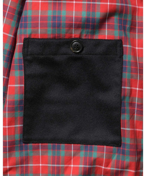 SOPHNET.（ソフネット）の「BARACUTA G9 CASHMERE（ブルゾン・メンズ・キャメル/ブラック・1/2/3/4）」の17枚目の写真