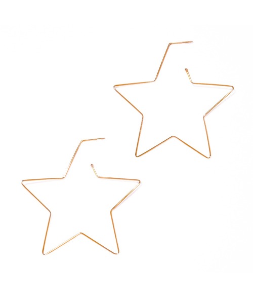 les bonbon（ルボンボン）の「【les bon bon】vega big pierce pair/ベガ ビッグ ピアス BOB814（ピアス（両耳用）・レディース・ゴールド・FREE）」の2枚目の写真