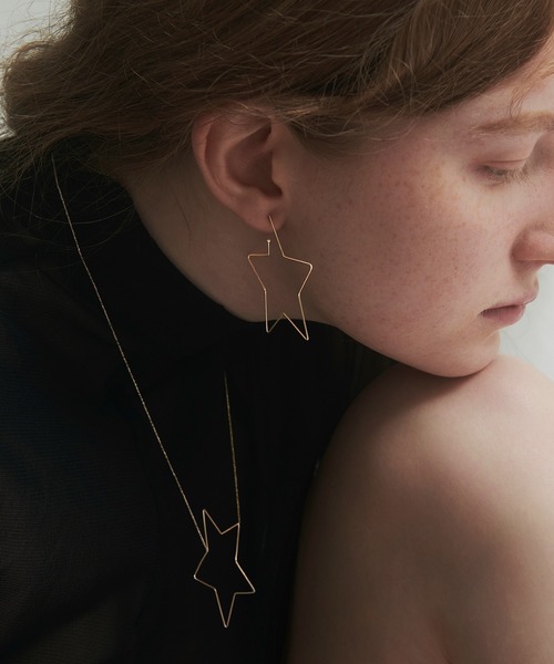 les bonbon（ルボンボン）の「【les bon bon】vega big pierce pair/ベガ ビッグ ピアス BOB814（ピアス（両耳用）・レディース・ゴールド・FREE）」の4枚目の写真