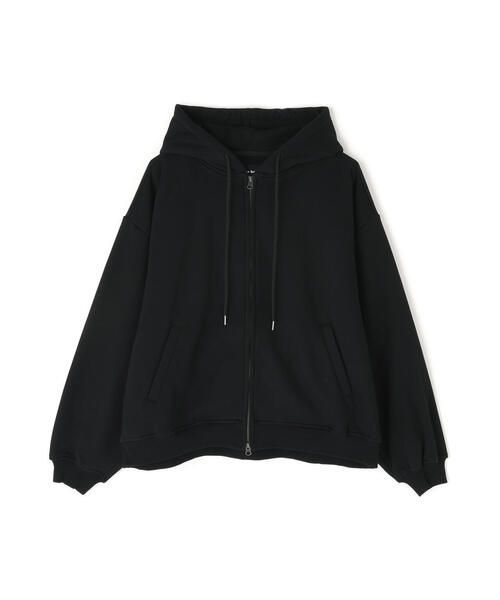 DANKE SCHON(ダンケシェーン)の「【WEB&DEPOT限定】DankeSchon/ダンケシェーン/CVC ZIP HOODIE(パーカー・レディース・ブラック/グレー・L/M/XL)」の5枚目の写真