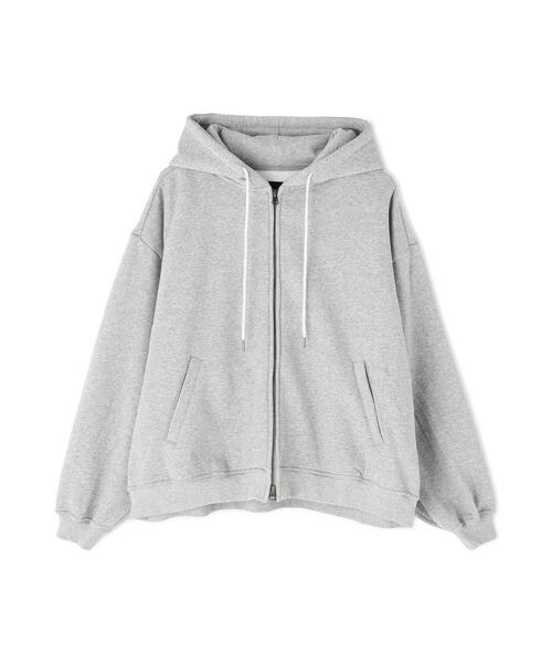 DANKE SCHON(ダンケシェーン)の「【WEB&DEPOT限定】DankeSchon/ダンケシェーン/CVC ZIP HOODIE(パーカー・レディース・ブラック/グレー・L/M/XL)」の7枚目の写真