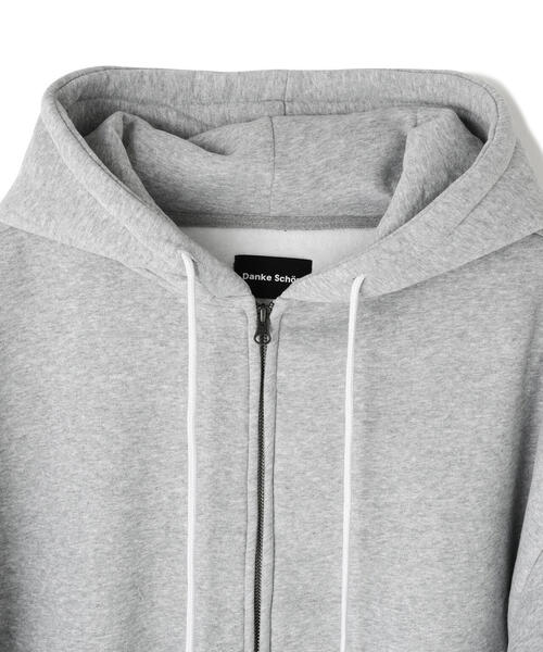 DANKE SCHON(ダンケシェーン)の「【WEB&DEPOT限定】DankeSchon/ダンケシェーン/CVC ZIP HOODIE(パーカー・レディース・ブラック/グレー・L/M/XL)」の8枚目の写真