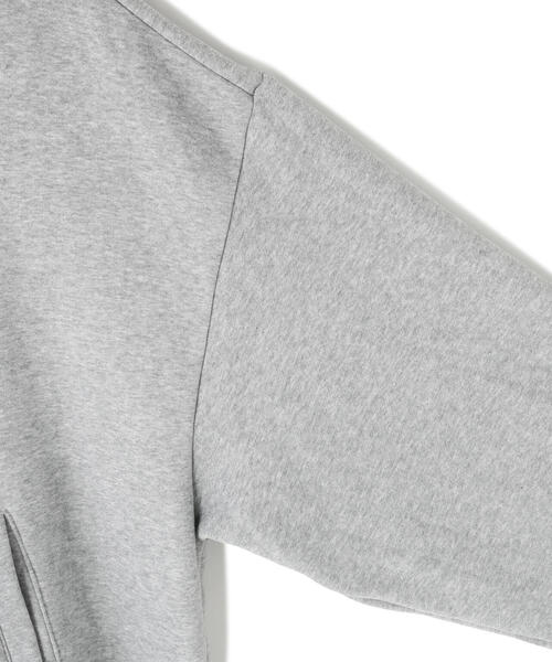 DANKE SCHON(ダンケシェーン)の「【WEB&DEPOT限定】DankeSchon/ダンケシェーン/CVC ZIP HOODIE(パーカー・レディース・ブラック/グレー・L/M/XL)」の9枚目の写真