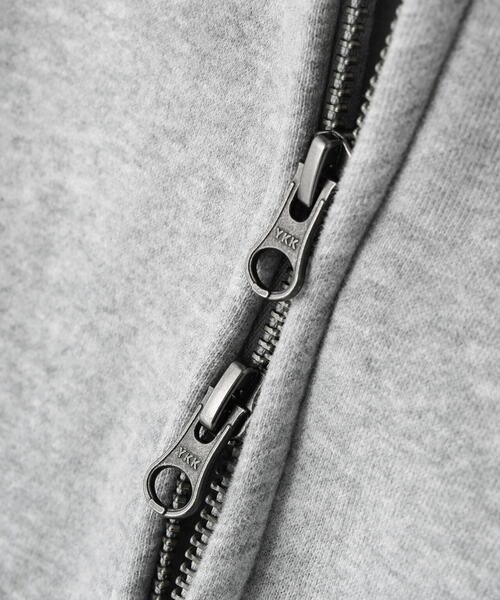 DANKE SCHON(ダンケシェーン)の「【WEB&DEPOT限定】DankeSchon/ダンケシェーン/CVC ZIP HOODIE(パーカー・レディース・ブラック/グレー・L/M/XL)」の14枚目の写真