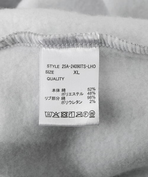 DANKE SCHON(ダンケシェーン)の「【WEB&DEPOT限定】DankeSchon/ダンケシェーン/CVC ZIP HOODIE(パーカー・レディース・ブラック/グレー・L/M/XL)」の16枚目の写真