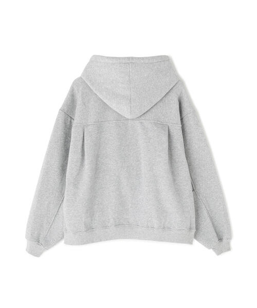 DANKE SCHON(ダンケシェーン)の「【WEB&DEPOT限定】DankeSchon/ダンケシェーン/CVC ZIP HOODIE(パーカー・レディース・ブラック/グレー・L/M/XL)」の4枚目の写真