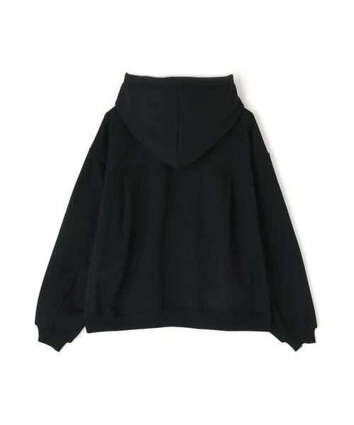 DANKE SCHON(ダンケシェーン)の「【WEB&DEPOT限定】DankeSchon/ダンケシェーン/CVC ZIP HOODIE(パーカー・レディース・ブラック/グレー・L/M/XL)」の3枚目の写真