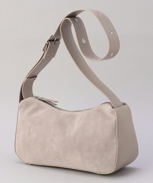 coen（コーエン）の「ハトメワンショルダー レザーライクマルチウェイバッグ（ショルダーバッグ・レディース・ブラック/ベージュ/ブラウン・FREE）」の8枚目の写真