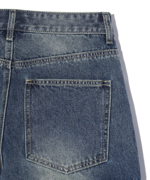 DISTN9NE(ディストナイン)の「Cargo Wide Denim Pants INDIGO (LP2DU388-063)(デニムパンツ・メンズ・その他・27/32/30/28)」の4枚目の写真