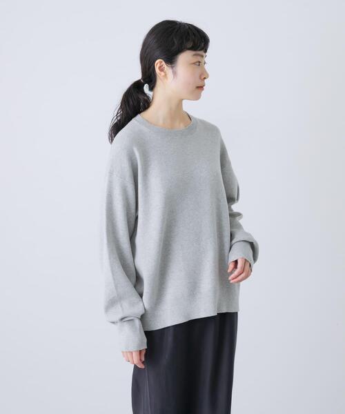 コットンカシミヤプルオーバー（ニット/セーター）｜かぐれ（カグレ