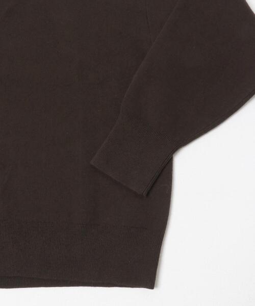 【新品・タグ付き】 かぐれ　コットンカシミヤプルオーバー　BROWN カグレ かぐれ コットンカシミヤプルオーバー （ブラウン