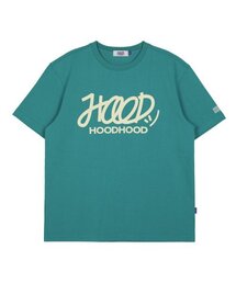 シグニチャーロゴ半袖Tシャツターコイズ