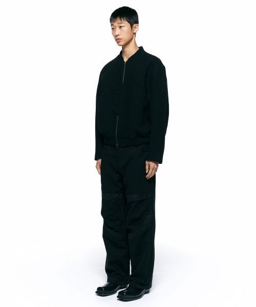 INSILENCE(インサイロンス)の「アンカバー バージンウール ブルゾン BLACK(ブルゾン・レディース・その他・SMALL/MEDIUM)」の2枚目の写真
