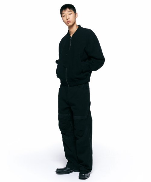 INSILENCE(インサイロンス)の「アンカバー バージンウール ブルゾン BLACK(ブルゾン・レディース・その他・SMALL/MEDIUM)」の4枚目の写真
