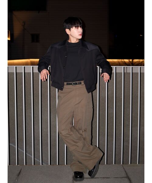 INSILENCE(インサイロンス)の「アンカバー バージンウール ブルゾン BLACK(ブルゾン・レディース・その他・SMALL/MEDIUM)」の6枚目の写真