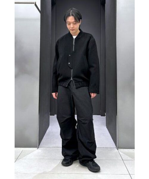 INSILENCE(インサイロンス)の「アンカバー バージンウール ブルゾン BLACK(ブルゾン・レディース・その他・SMALL/MEDIUM)」の7枚目の写真