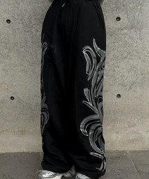 KsG（ケーエスジー）の「トライバルダメージスウェットパンツ（その他パンツ）」