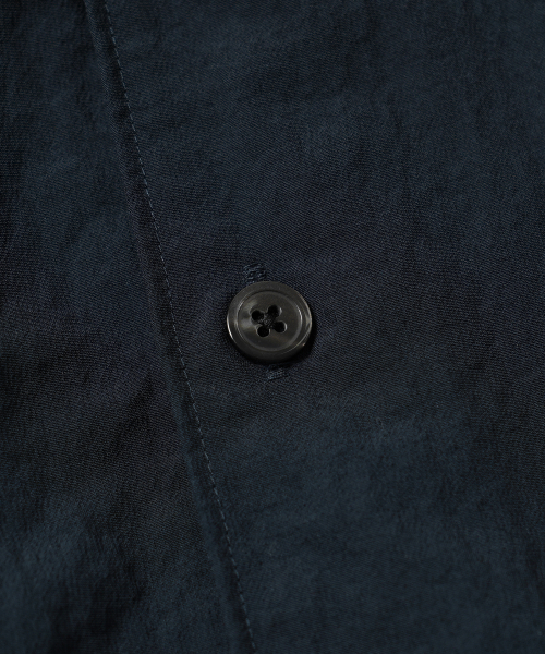 FRIZMWORKS(フリズムワークス)の「NYLON RAYON RELAXED SHIRT _ NAVY(シャツ/ブラウス・メンズ・その他・SMALL/MEDIUM/LARGE/X-LARGE)」の4枚目の写真