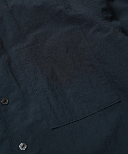 FRIZMWORKS(フリズムワークス)の「NYLON RAYON RELAXED SHIRT _ NAVY(シャツ/ブラウス・メンズ・その他・SMALL/MEDIUM/LARGE/X-LARGE)」の5枚目の写真