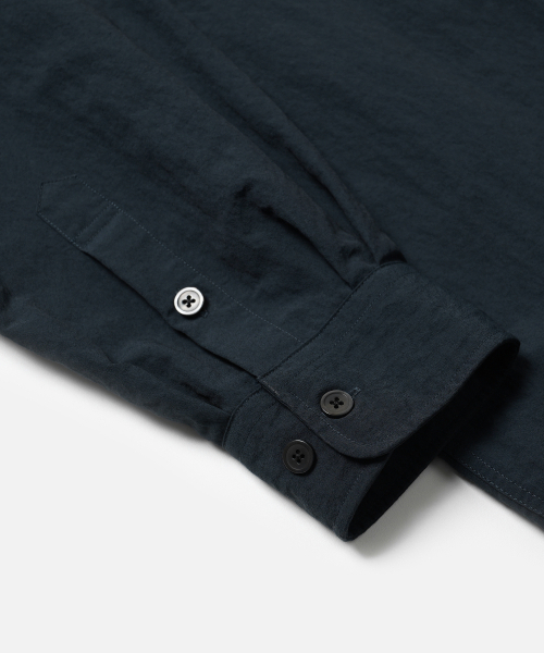 FRIZMWORKS(フリズムワークス)の「NYLON RAYON RELAXED SHIRT _ NAVY(シャツ/ブラウス・メンズ・その他・SMALL/MEDIUM/LARGE/X-LARGE)」の6枚目の写真