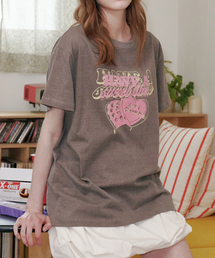 SALT AND CHOCOLATE（ソルトアンドチョコレート）の「[HAST] スウィートチョコレートTシャツブラウン4W2521006（Tシャツ/カットソー）」