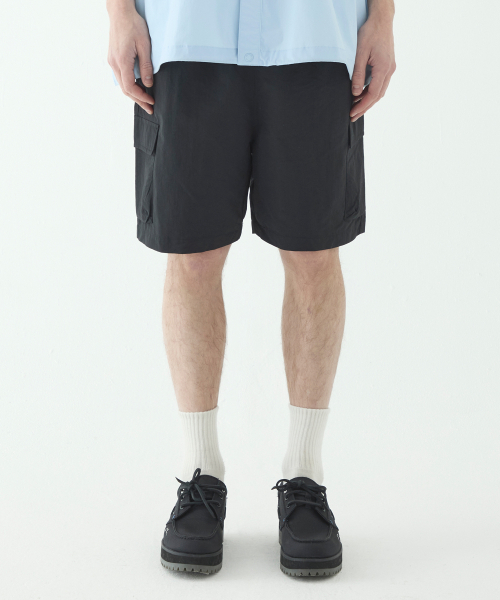SOPH. ブラックカーゴショートパンツ xfd230613lgdk93.jpg