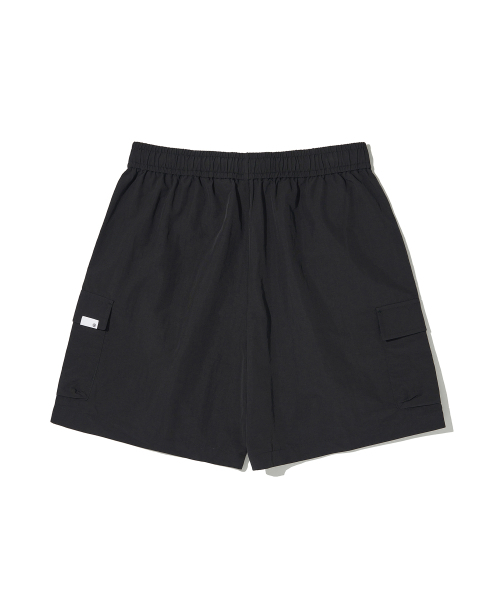 ナイロンカーゴショーツ_ブラック_SP129（その他パンツ）｜URBANDTYPE