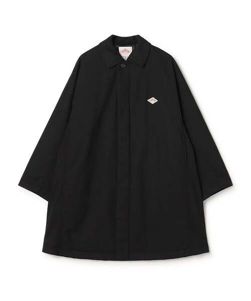 DANTON(ダントン)の「WOMEN'S WOOL LIKE INSULATION COLLARED COAT(ステンカラーコート・レディース・グレイッシュベージュ/ブラック・XS/S/M)」の2枚目の写真