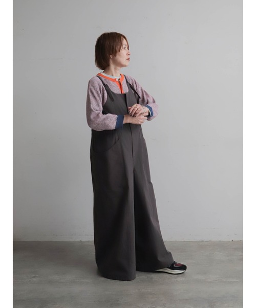 FIL DE FER（フィルデフェール）の「【予約】カラーMIXストローヤーン　ラグランカーデ（カーディガン/ボレロ・レディース・グリーン/ピンク・FREE）」の18枚目の写真