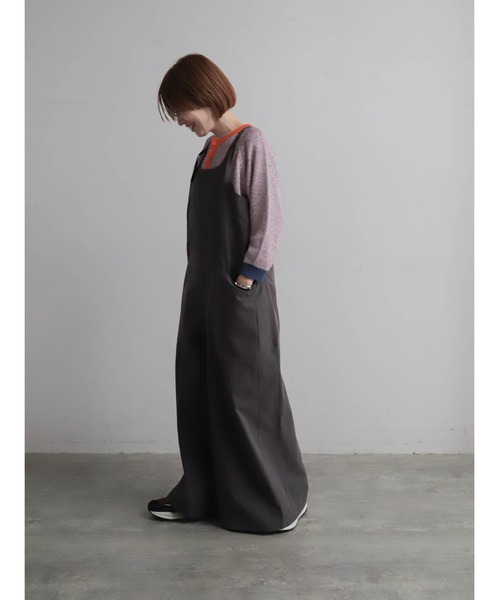 FIL DE FER（フィルデフェール）の「【予約】カラーMIXストローヤーン　ラグランカーデ（カーディガン/ボレロ・レディース・グリーン/ピンク・FREE）」の17枚目の写真