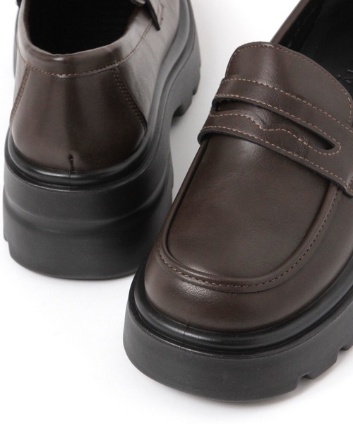 3.3 Field Trip （3.3フィールドトリップ）の「3.3 Field Trip／厚底ローファー（ローファー・レディース・ブラウン/ブラック・LARGE/MEDIUM）」の11枚目の写真