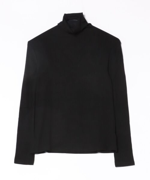 Lace Ladies(レースレディース)の「ソリッドカラー ハイネック ベーシック 長袖 プルオーバー(Tシャツ/カットソー・レディース・ブラック/グレー/アイボリー/グレイッシュベージュ・FREE)」の13枚目の写真