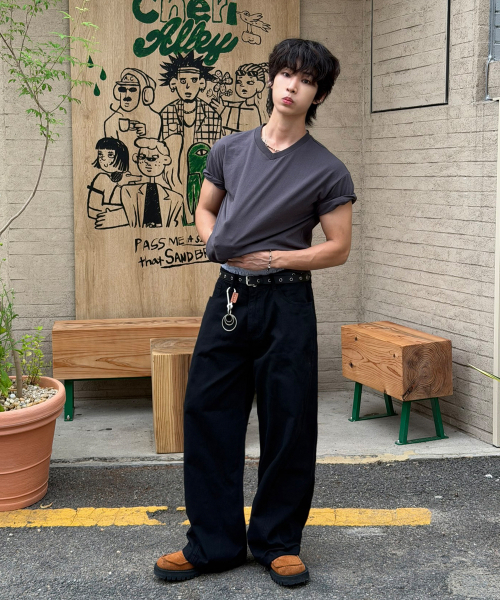 SIGNATURE（シグネチャ）の「ツイストカーブコットンパンツ[ブラック]（その他パンツ・レディース・その他・SMALL/MEDIUM/LARGE/X-LARGE）」の8枚目の写真