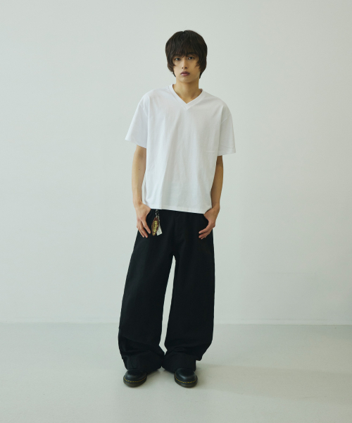 SIGNATURE（シグネチャ）の「ツイストカーブコットンパンツ[ブラック]（その他パンツ・レディース・その他・SMALL/MEDIUM/LARGE/X-LARGE）」の13枚目の写真