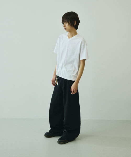 SIGNATURE（シグネチャ）の「ツイストカーブコットンパンツ[ブラック]（その他パンツ・レディース・その他・SMALL/MEDIUM/LARGE/X-LARGE）」の14枚目の写真