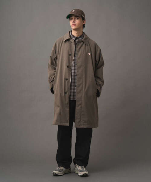 DANTON（ダントン）の「MEN'S WOOL LIKE INSULATION BALMACAAN COAT